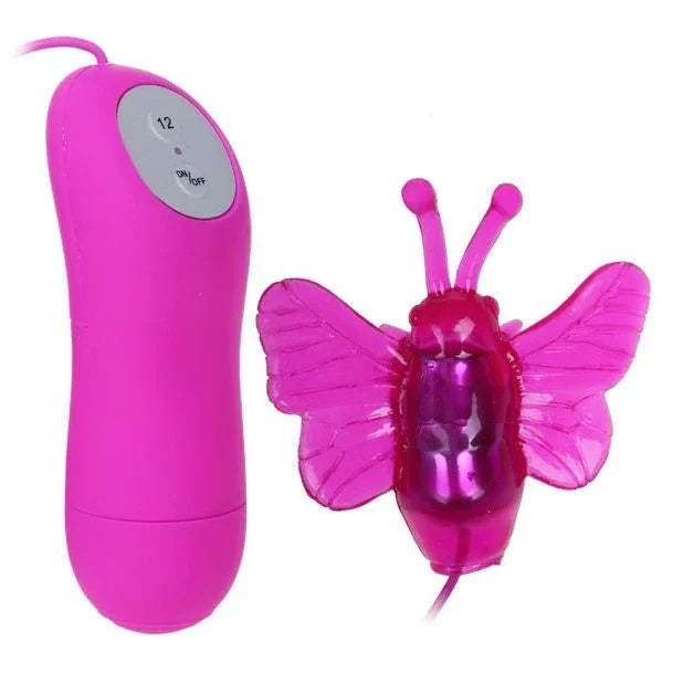 BAILE - CUTE SECRET MARIPOSA ESTIMULADORA VIBRADOR 12V - Nuvica