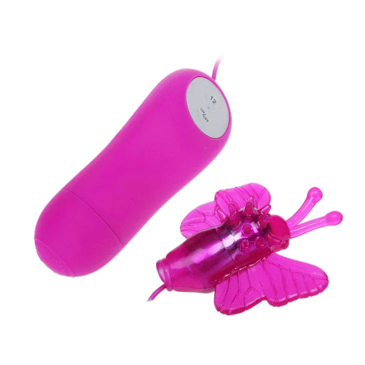 BAILE - CUTE SECRET MARIPOSA ESTIMULADORA VIBRADOR 12V - Nuvica