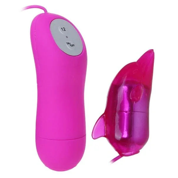 BAILE - CUTE SECRET DELFIN VIBRADOR 12V - Nuvica