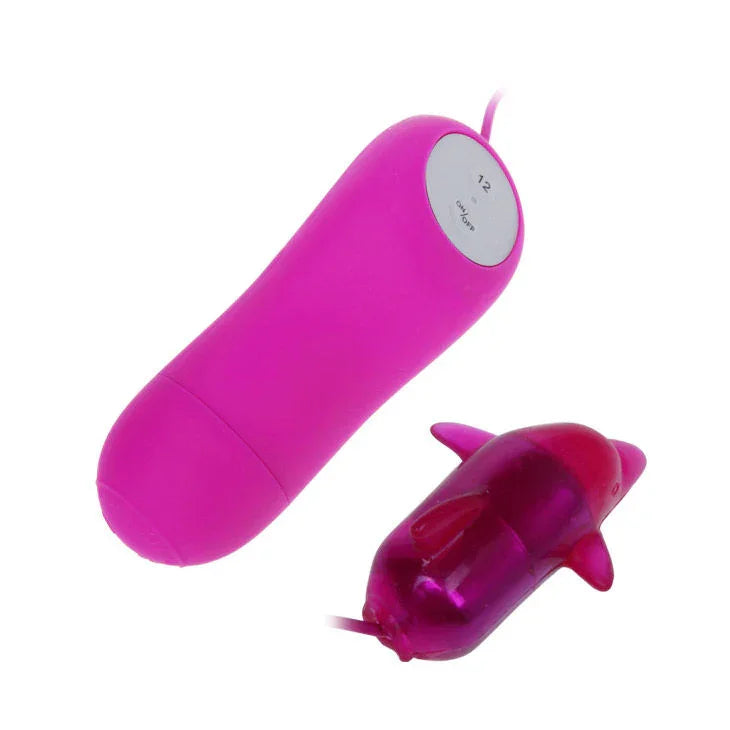 BAILE - CUTE SECRET DELFIN VIBRADOR 12V - Nuvica