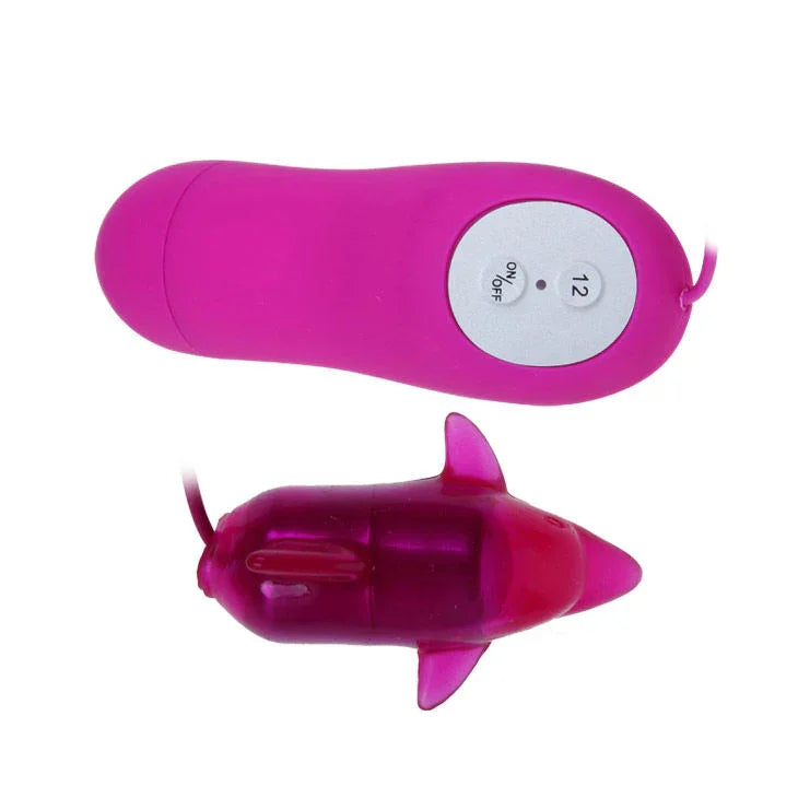 BAILE - CUTE SECRET DELFIN VIBRADOR 12V - Nuvica