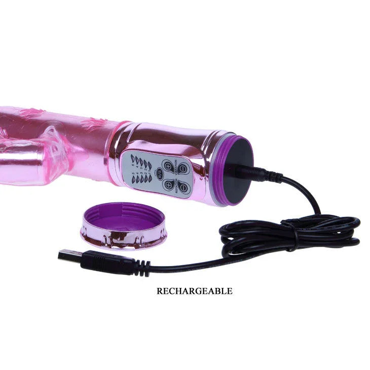 BAILE - THROBBING BUNNY ROTADOR RAMPANTE ROSA - Nuvica