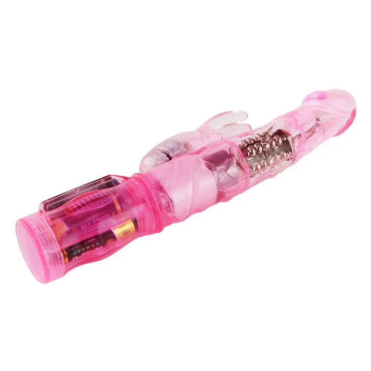 BAILE - MINI ROTADOR RABBIT ROSA SUPERESTIMULADOR - Nuvica