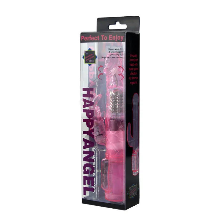 BAILE - MINI ROTADOR RABBIT ROSA SUPERESTIMULADOR - Nuvica