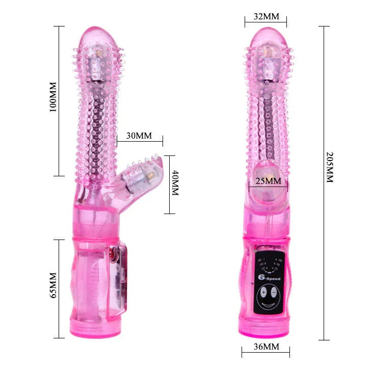 BAILE - VIBRADOR INTIMATE LOVER TEASE LILA - Nuvica