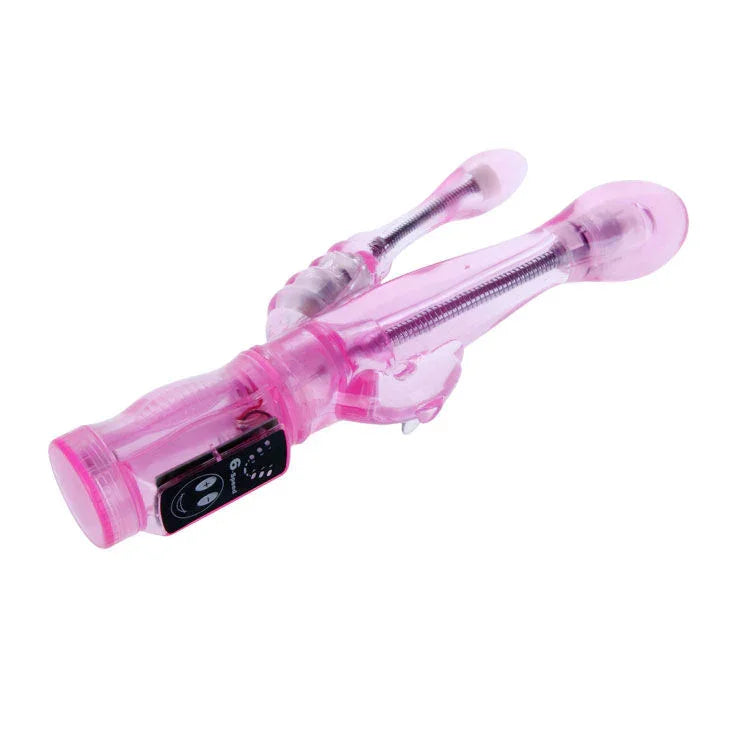 BAILE - VIBRADOR FLEXIBLE CON ESTIMULADOR ANAL - Nuvica