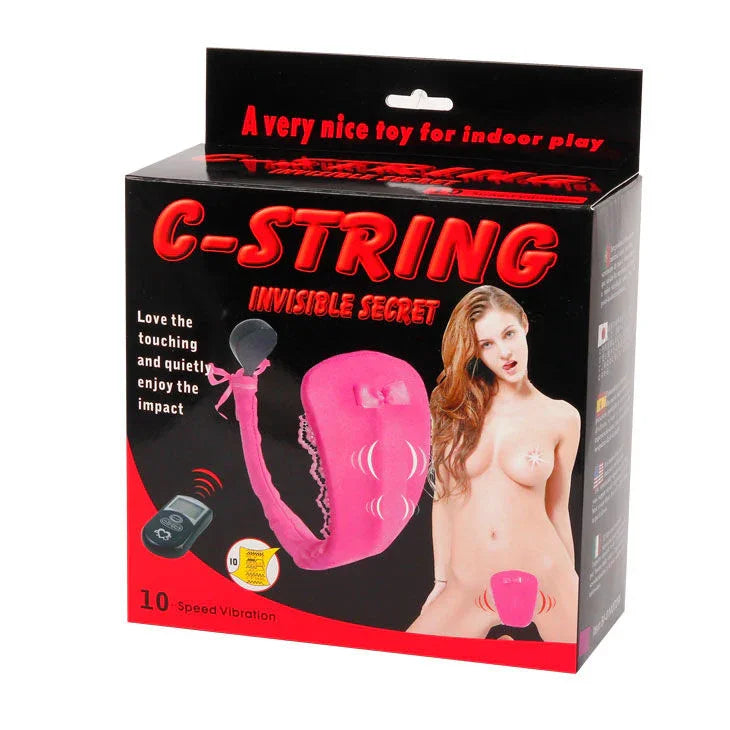 BAILE - TANGA CON VIBRADOR CON CONTROL REMOTO LILA - Nuvica
