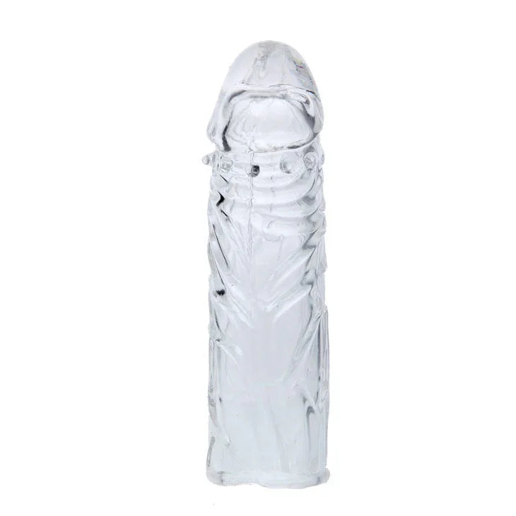 BAILE - FUNDA LILA PARA EL PENE EN SILICONA ADAPTABLE 13 CM - Nuvica