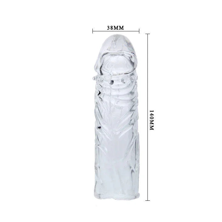 BAILE - FUNDA LILA PARA EL PENE EN SILICONA ADAPTABLE 13 CM - Nuvica