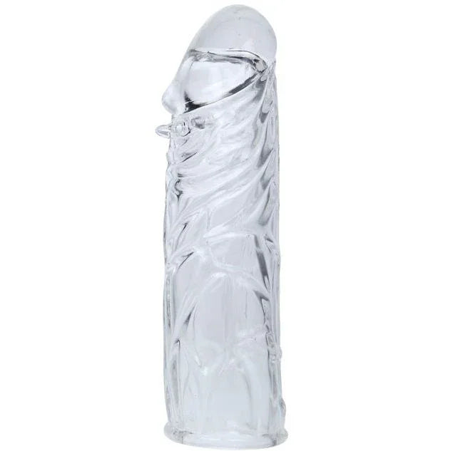 BAILE - FUNDA TRANSPARENTE PARA EL PENE EN SILICONA 13 CM - Nuvica
