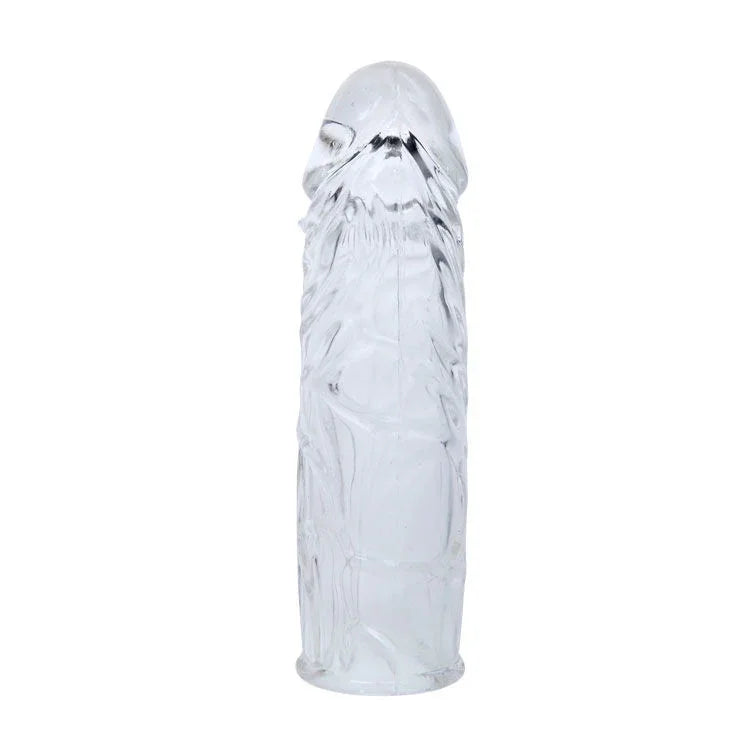 BAILE - FUNDA TRANSPARENTE PARA EL PENE EN SILICONA 13 CM - Nuvica