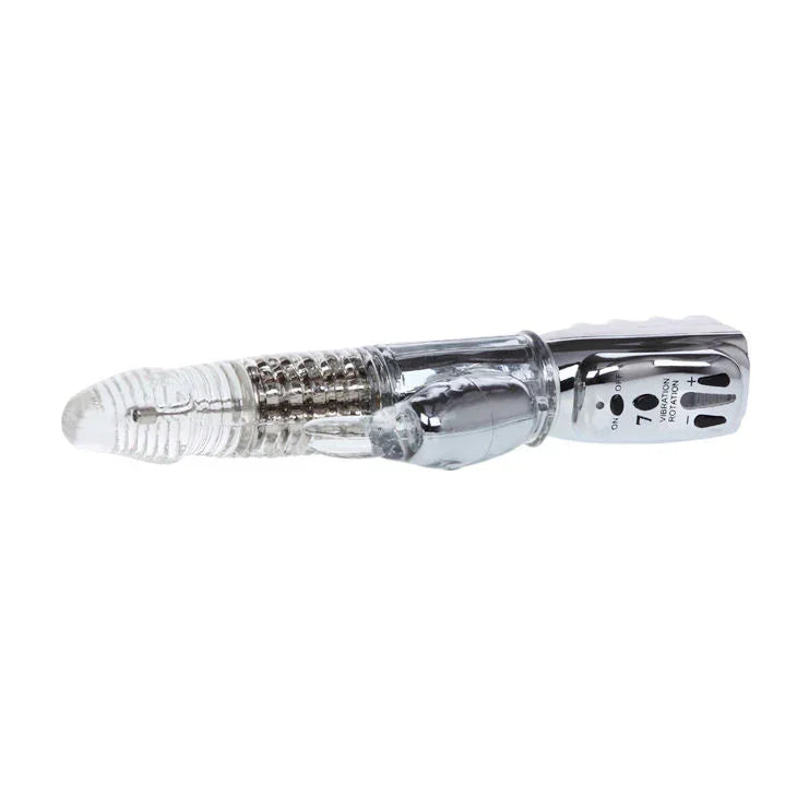 BAILE - AMOUR MISSILE ROTADOR TRANSPARENTE 26.5 CM - Nuvica