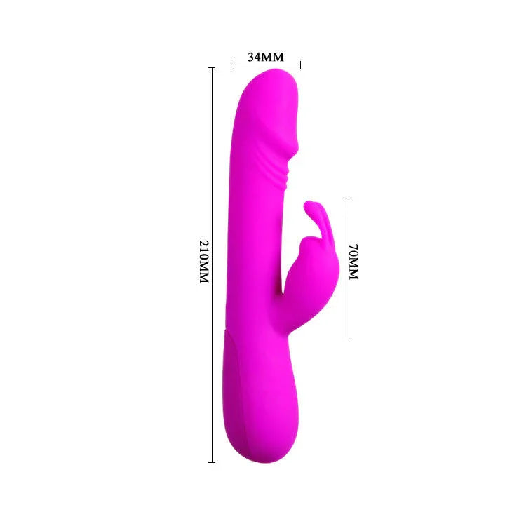 PRETTY LOVE - FLIRTATION VIBRADOR CON RABBIT CLEMENT - Nuvica