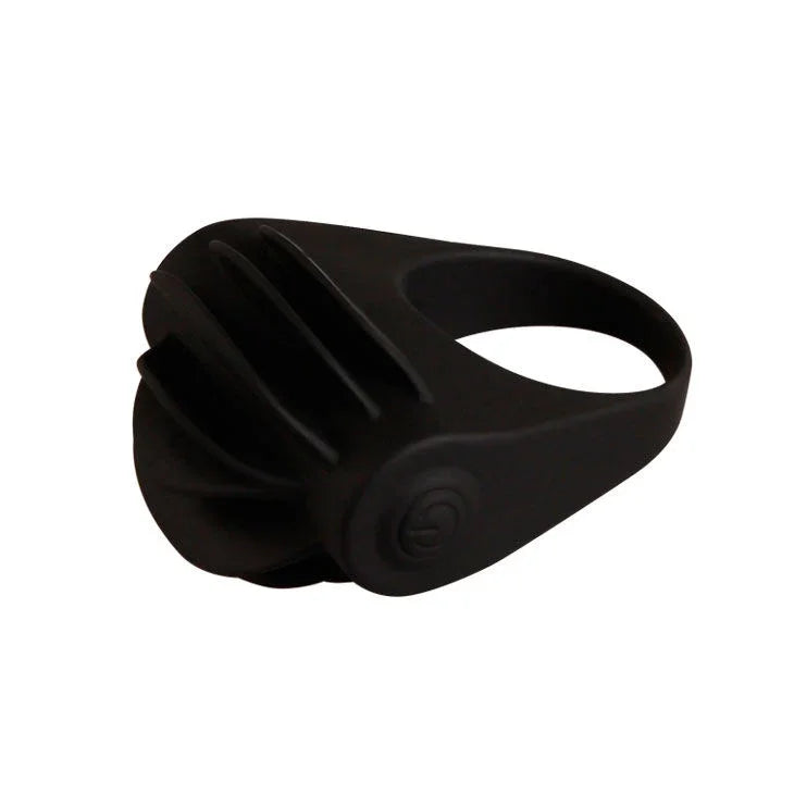 PRETTY LOVE - CHESTER ANILLO VIBRADOR NEGRO - Nuvica