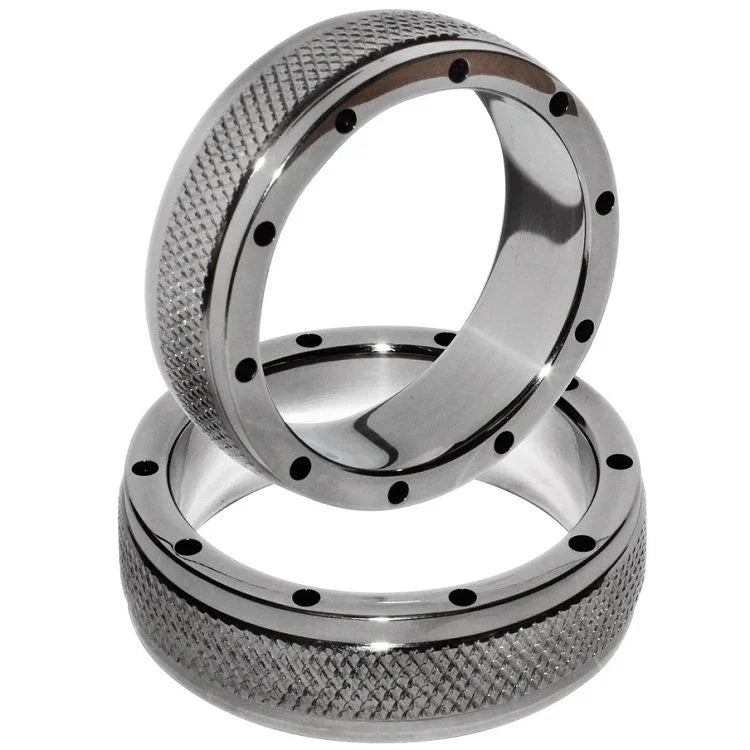 METAL HARD - ANILLO METAL PARA PENE Y TESTÍCULOS 55 MM - Nuvica