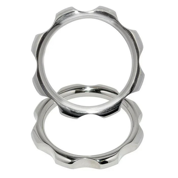 METAL HARD - ANILLO TORQUE METAL PARA PENE Y TESTÍCULOS 50 MM - Nuvica