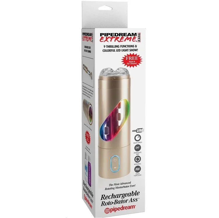 EXTREME TOYZ - ROTO BATOR USB MASTURBADOR MASCULINO ANO - Nuvica