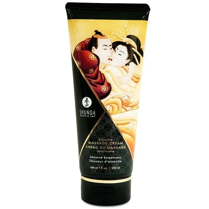 SHUNGA - CREMA MASAJE ALMENDRA DULCE 200 ML - Nuvica