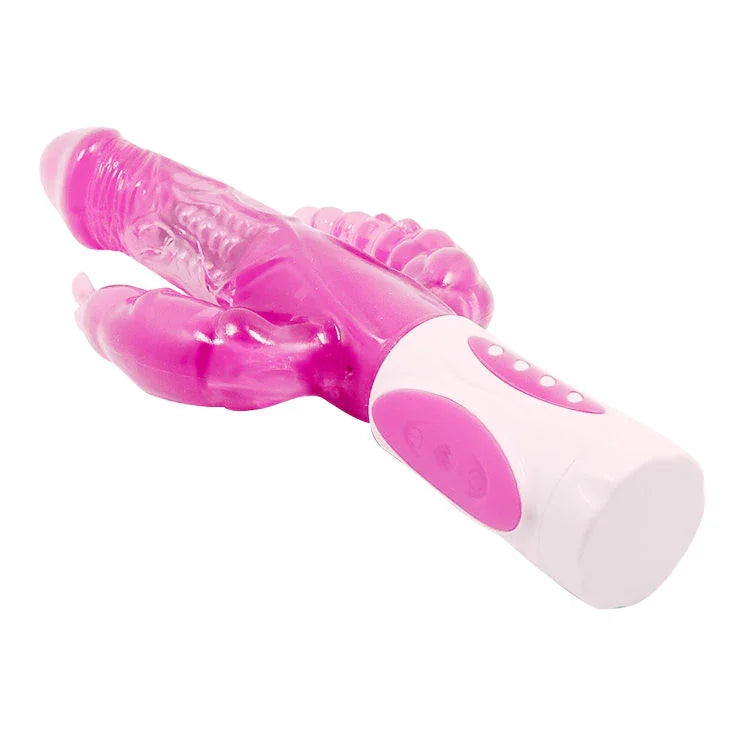 BAILE - PRETTY BUNNY TRIPLE VIBRADOR ROTADOR - Nuvica