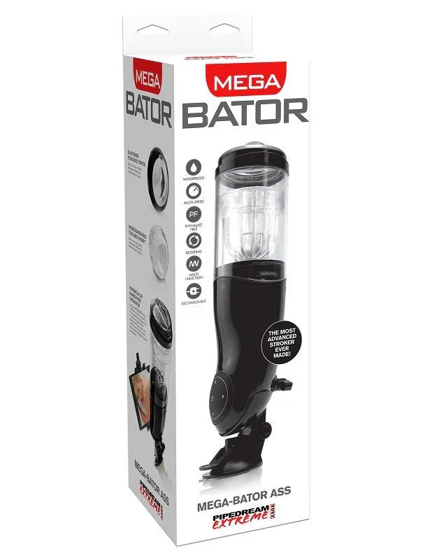 EXTREME TOYZ - PDX MEGA BATOR USB MASTURBADOR MASCULINO ANO NEGRO - Nuvica