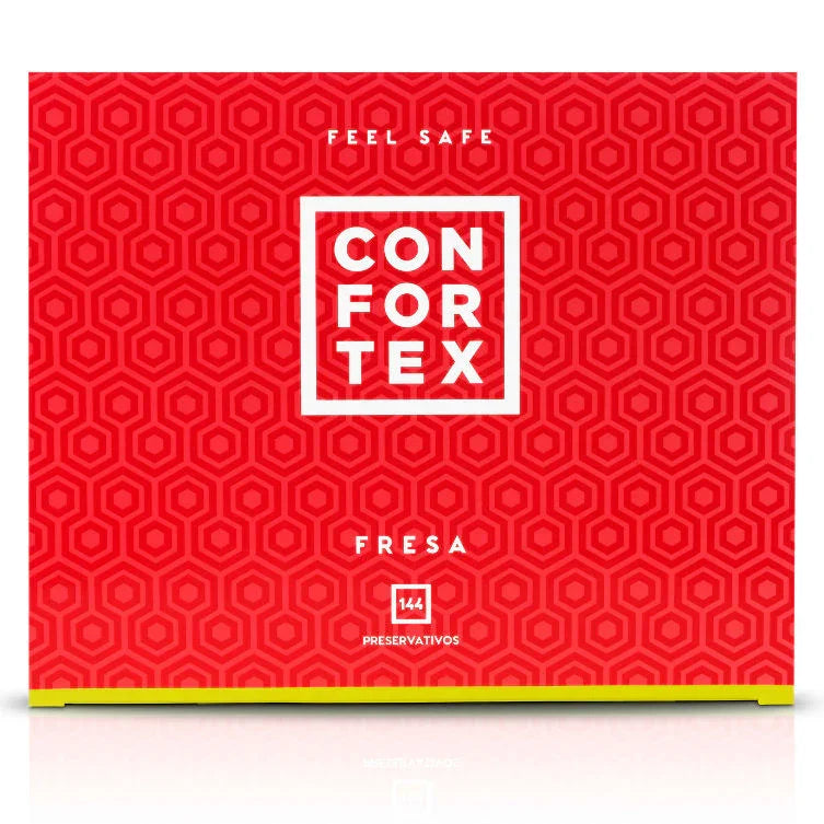 CONFORTEX - PRESERVATIVOS FRESA CAJA 144 UDS - Nuvica