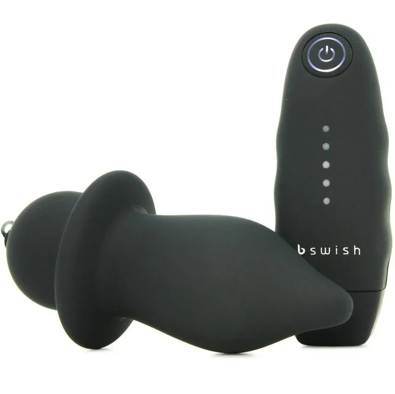 B SWISH - BFILLED CLASSIC VIBRATING PLUG BLACK - Nuvica