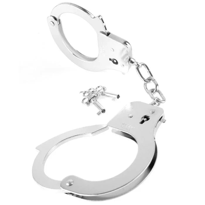 FETISH FANTASY SERIES - SERIES DESIGNER METAL HANDCUFFS - Nuvica