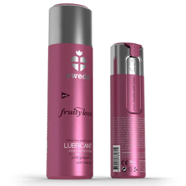 SWEDE - FRUITY LOVE LUBRICANTE POMELO ROSA CON MANGO 50 ML - Nuvica