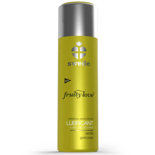 SWEDE - FRUITY LOVE LUBRICANTE PERA GOLDEN Y VAINILLA 50 ML - Nuvica