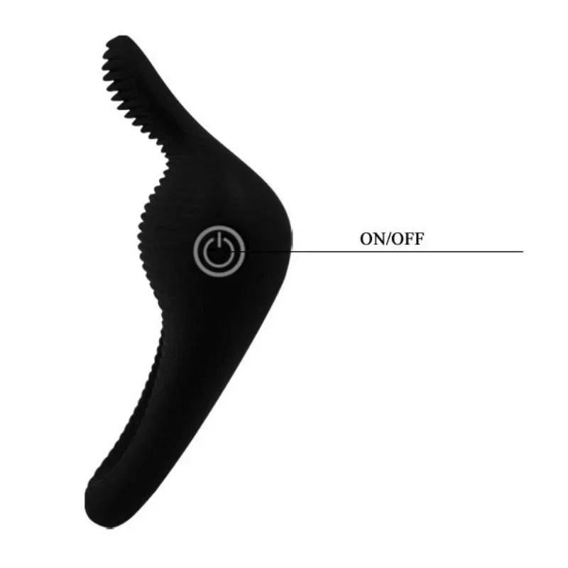 PRETTY LOVE - THIMBLE ANILLO VIBRADOR NEGRO - Nuvica