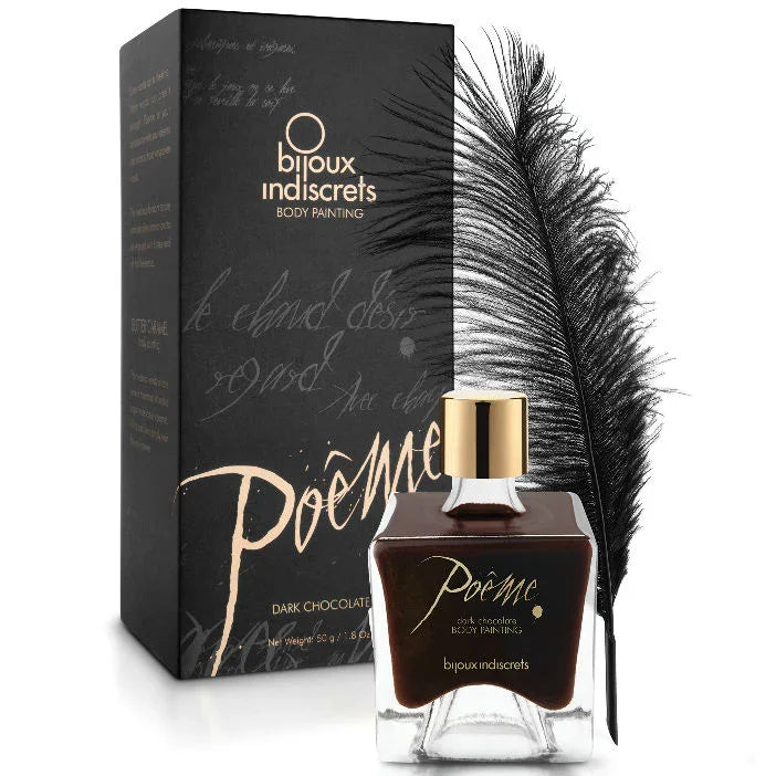 BIJOUX - POEME PINTURA COMESTIBLE CHOCOLATE NEGRO 50 GR - Nuvica