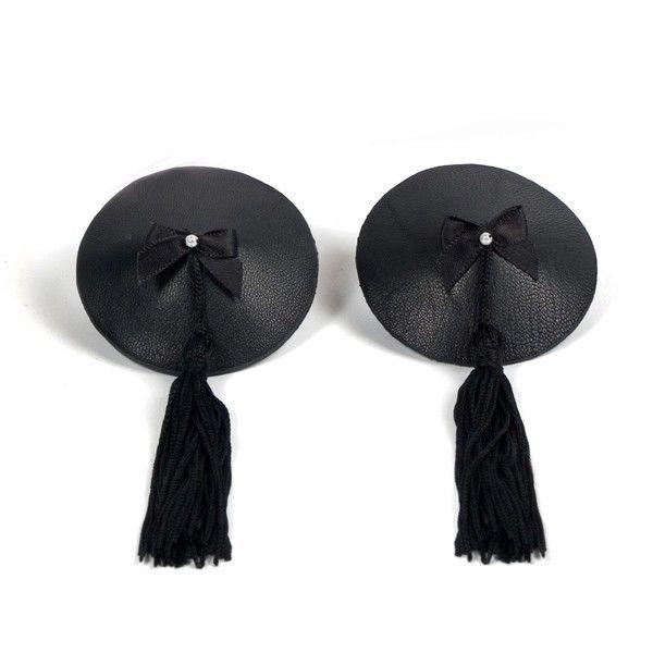 BIJOUX - BURLESQUE CUBREPEZONES NEGRO - Nuvica