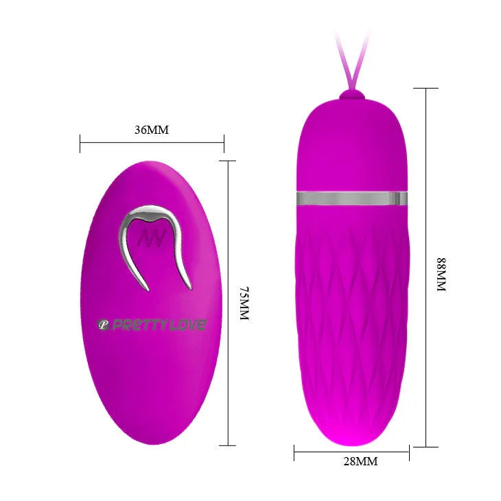 PRETTY LOVE - FLIRTATION HUEVO VIBRADOR DAWN - Nuvica