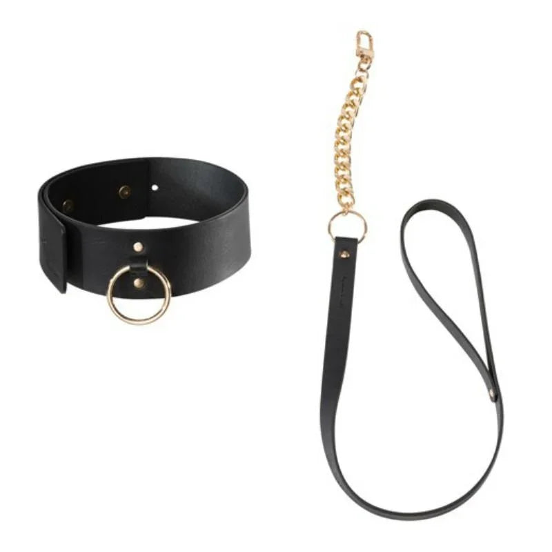 BIJOUX INDISCRETS MAZE - COLLAR CON CORREA NEGRO - Nuvica