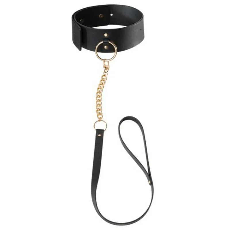 BIJOUX INDISCRETS MAZE - COLLAR CON CORREA NEGRO - Nuvica