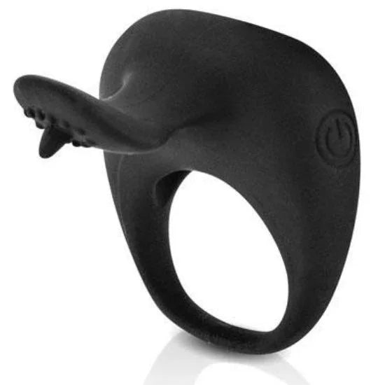 PRETTY LOVE - THIMBLE ANILLO VIBRADOR NEGRO - Nuvica
