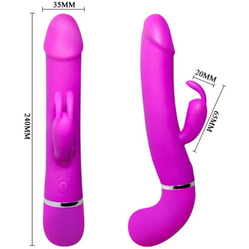 PRETTY LOVE - VIBRADOR HENRY 12 MODOS DE VIBRACIÓN Y FUNCIÓN SQUIRT - Nuvica