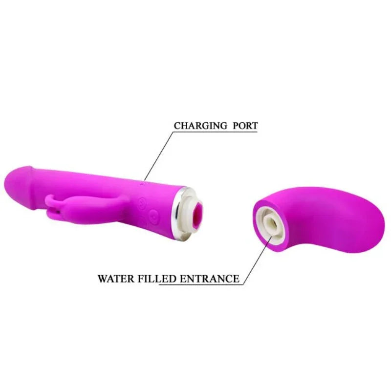 PRETTY LOVE - VIBRADOR HENRY 12 MODOS DE VIBRACIÓN Y FUNCIÓN SQUIRT - Nuvica
