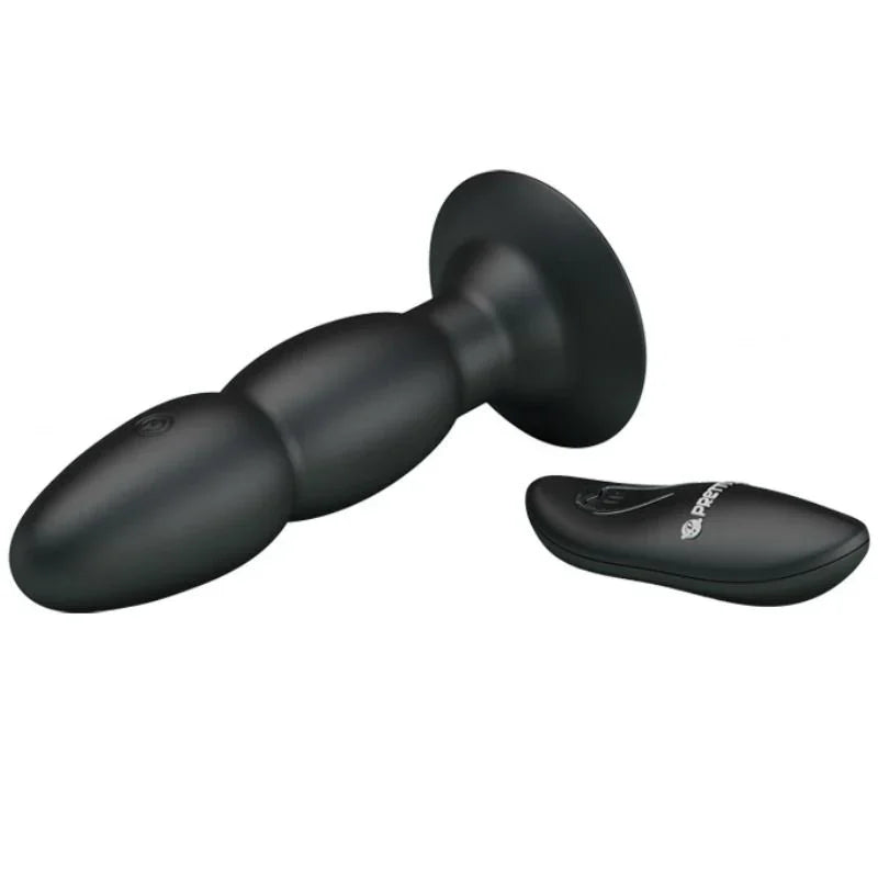 PRETTY LOVE - PLUG VIBRADOR Y ROTACIÓN POR CONTROL REMOTO - Nuvica