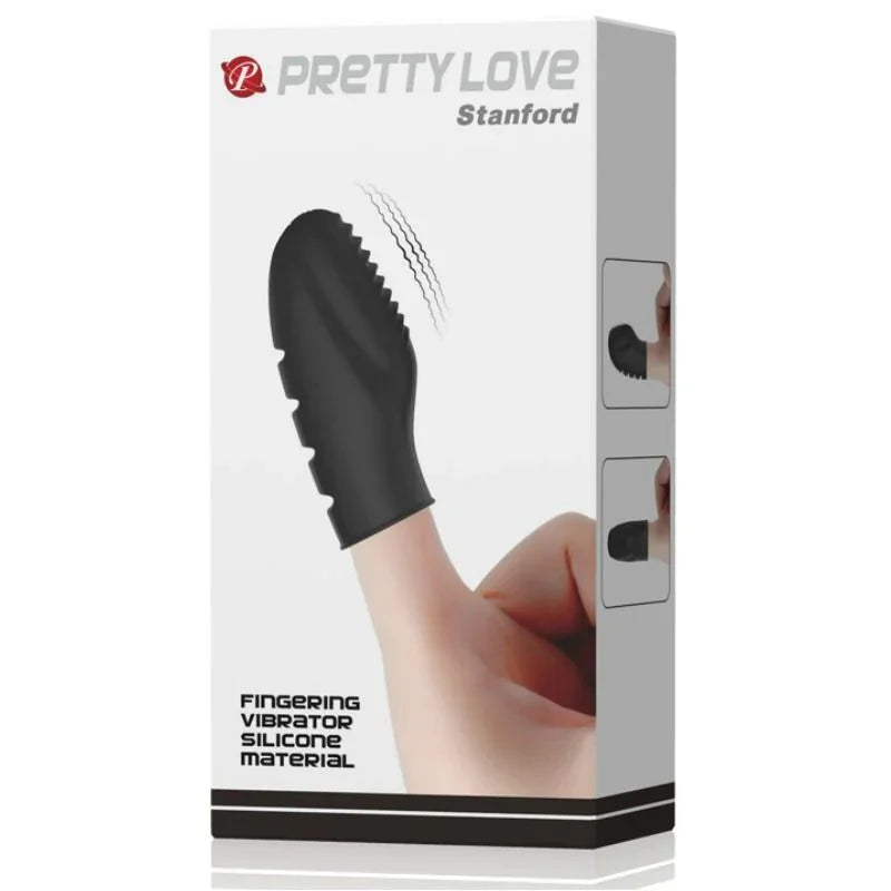 PRETTY LOVE - FLIRTATION DEDAL CON VIBRACIÓN STANFORD NEGRO - Nuvica