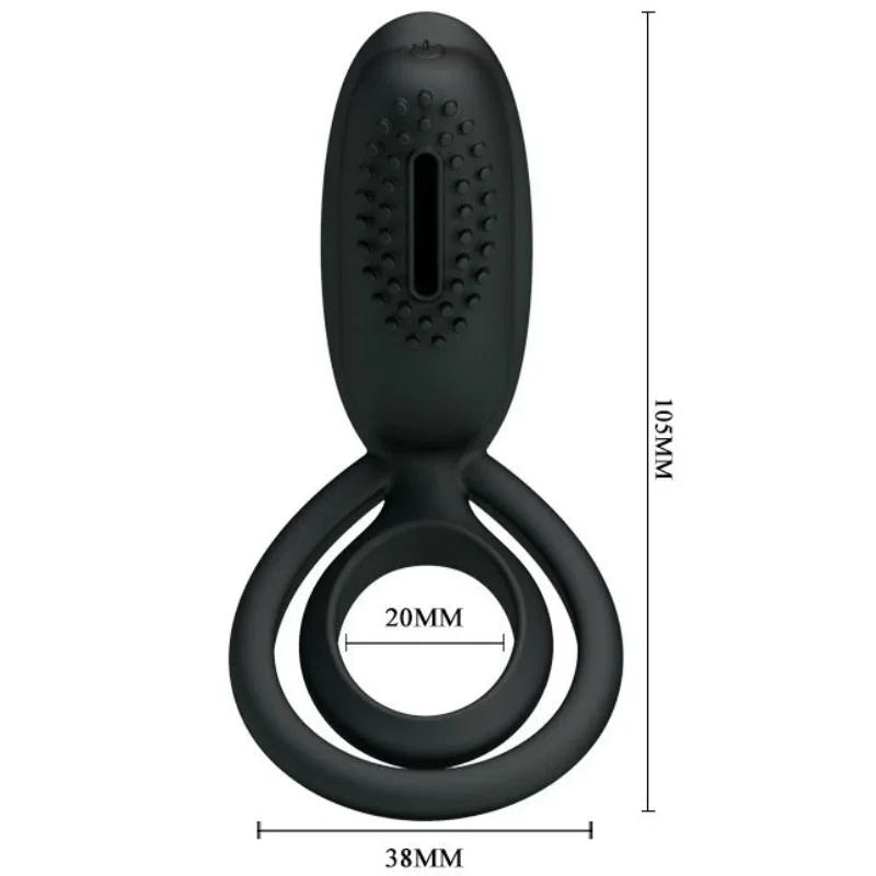 PRETTY LOVE - ESTHER ANILLO VIBRADOR CON ESTIMULADOR - Nuvica