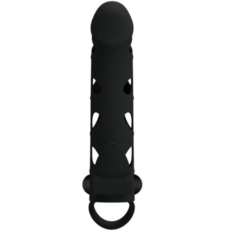 PRETTY LOVE - FUNDA SILICONA CON VIBRACIÓN 15.2 CM - Nuvica