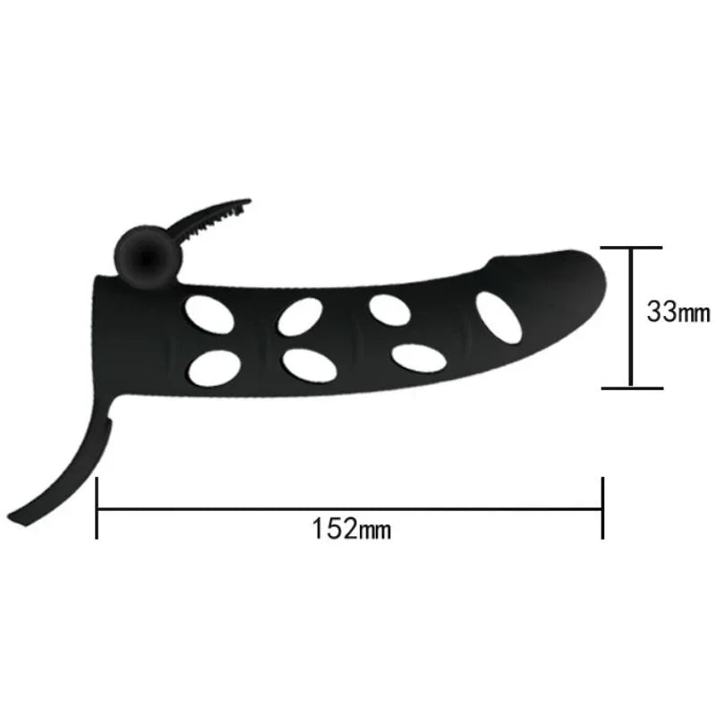 PRETTY LOVE - FUNDA SILICONA CON VIBRACIÓN 15.2 CM - Nuvica