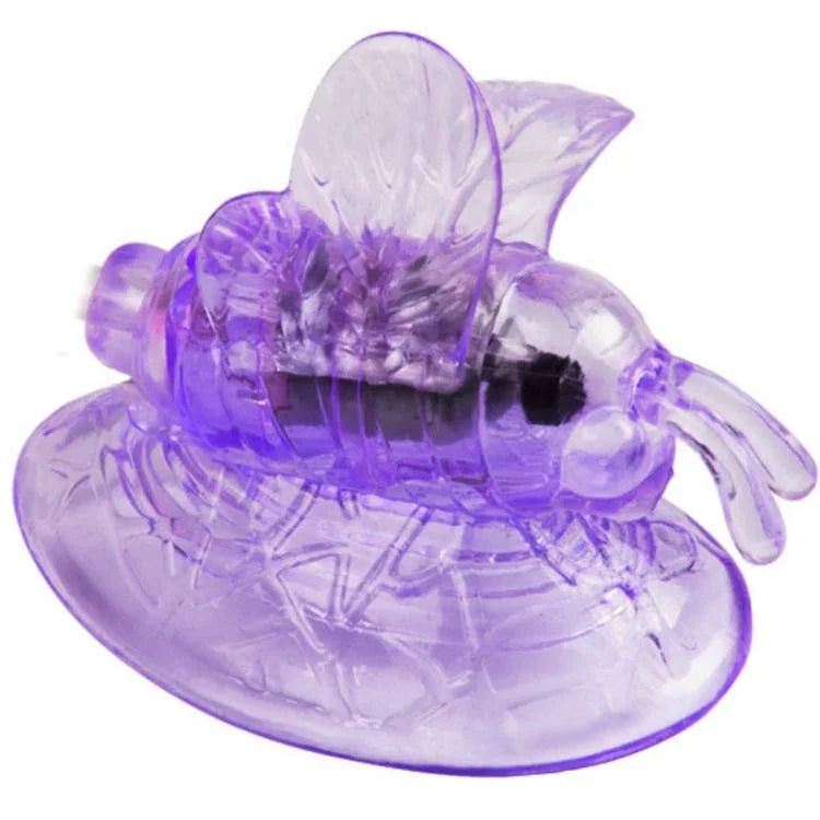 BAILE - MARIPOSA VIBRADORA ESTIMULACION CLITORIS LILA - Nuvica