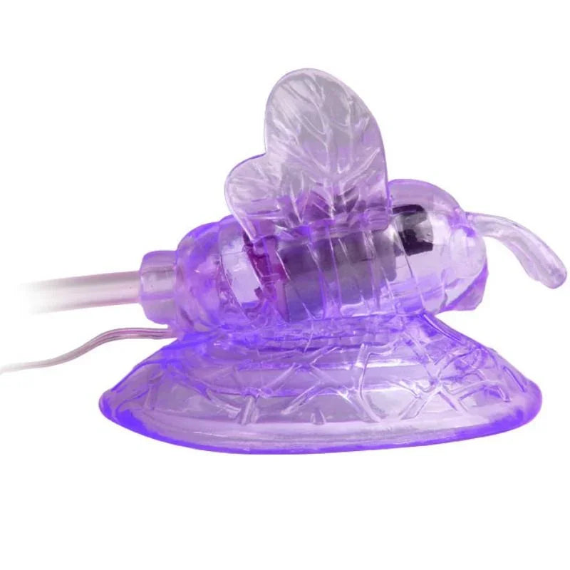 BAILE - MARIPOSA VIBRADORA ESTIMULACION CLITORIS LILA - Nuvica