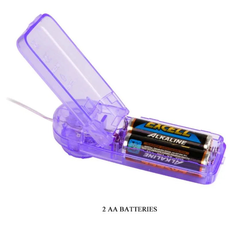 BAILE - MARIPOSA VIBRADORA ESTIMULACION CLITORIS LILA - Nuvica