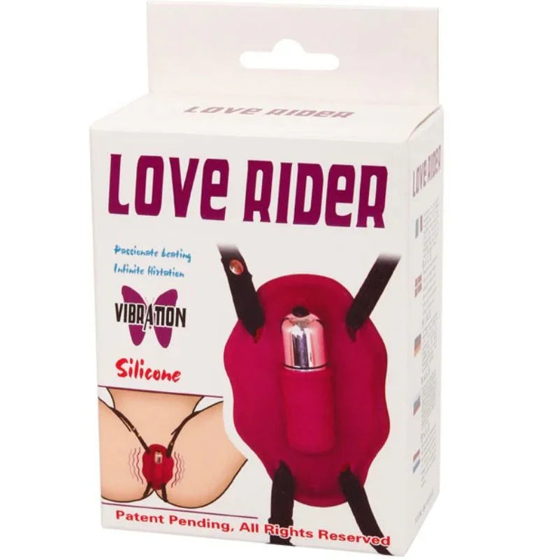 BAILE - ARNÉS LOVE RIDER CON VIBRACIÓN - Nuvica