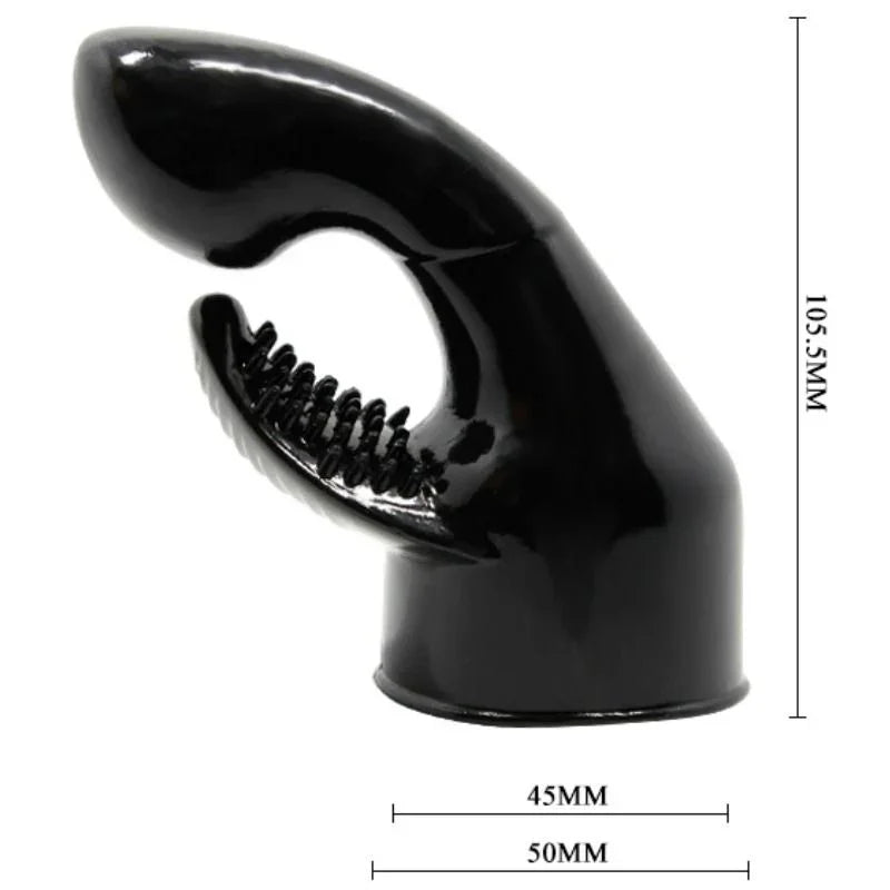 BAILE - POWER HEAD CABEZAL INTERCAMBIALE PARA MASAJEADOR ESTIMULACION PUNTO G Y CLITORIS - Nuvica