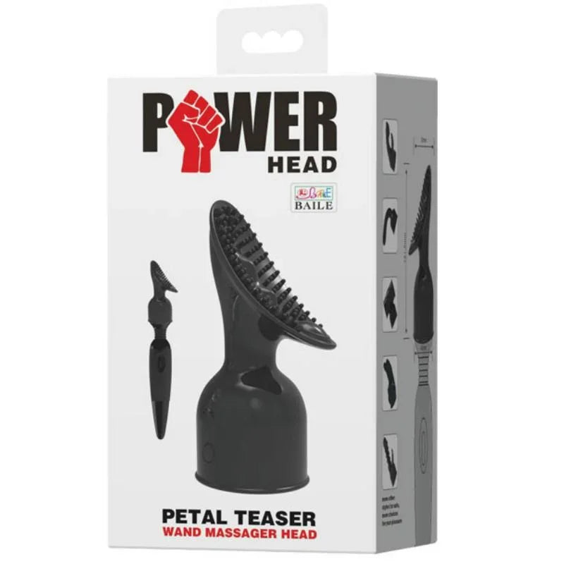 BAILE - POWER HEAD CABEZAL INTERCAMBIABLE PARA MASAJEADOR ESTIMULACION CLITORIS - Nuvica