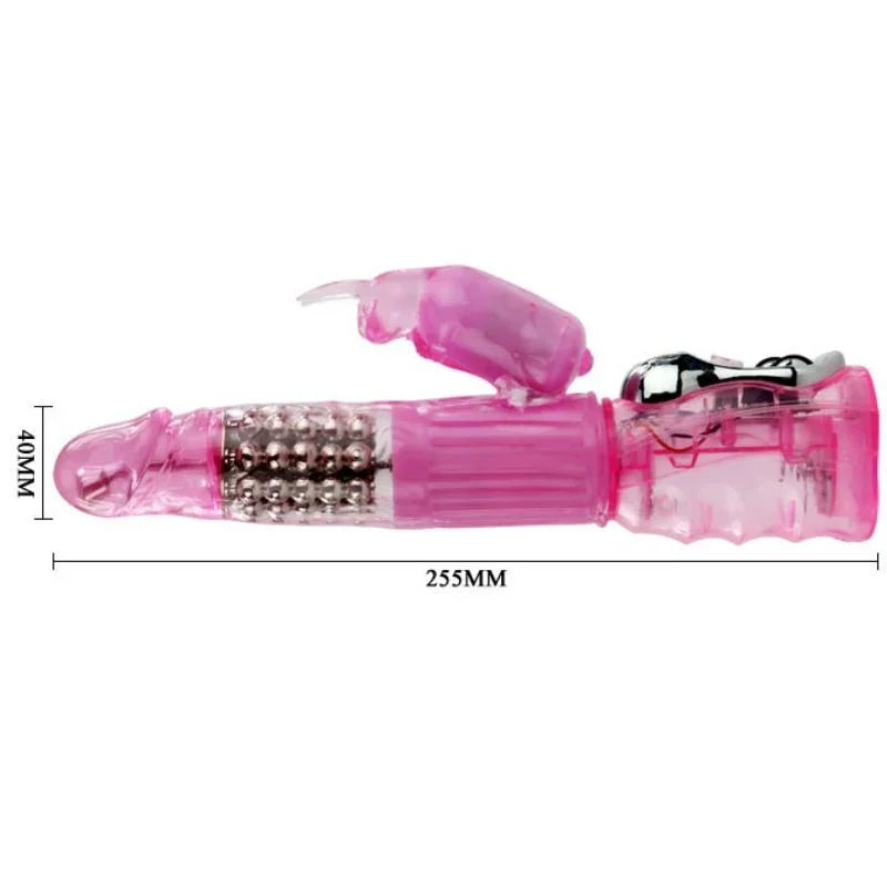 BAILE - VIBRADOR CON ROTACIÓN Y RABBIT MULTIVELOCIDAD Y MULTIROTACION - Nuvica